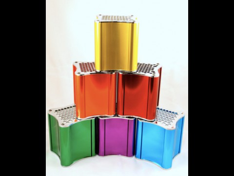 Verschiedene Farben des Rechners